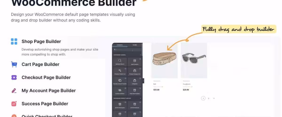 woocommerce builder shopengine