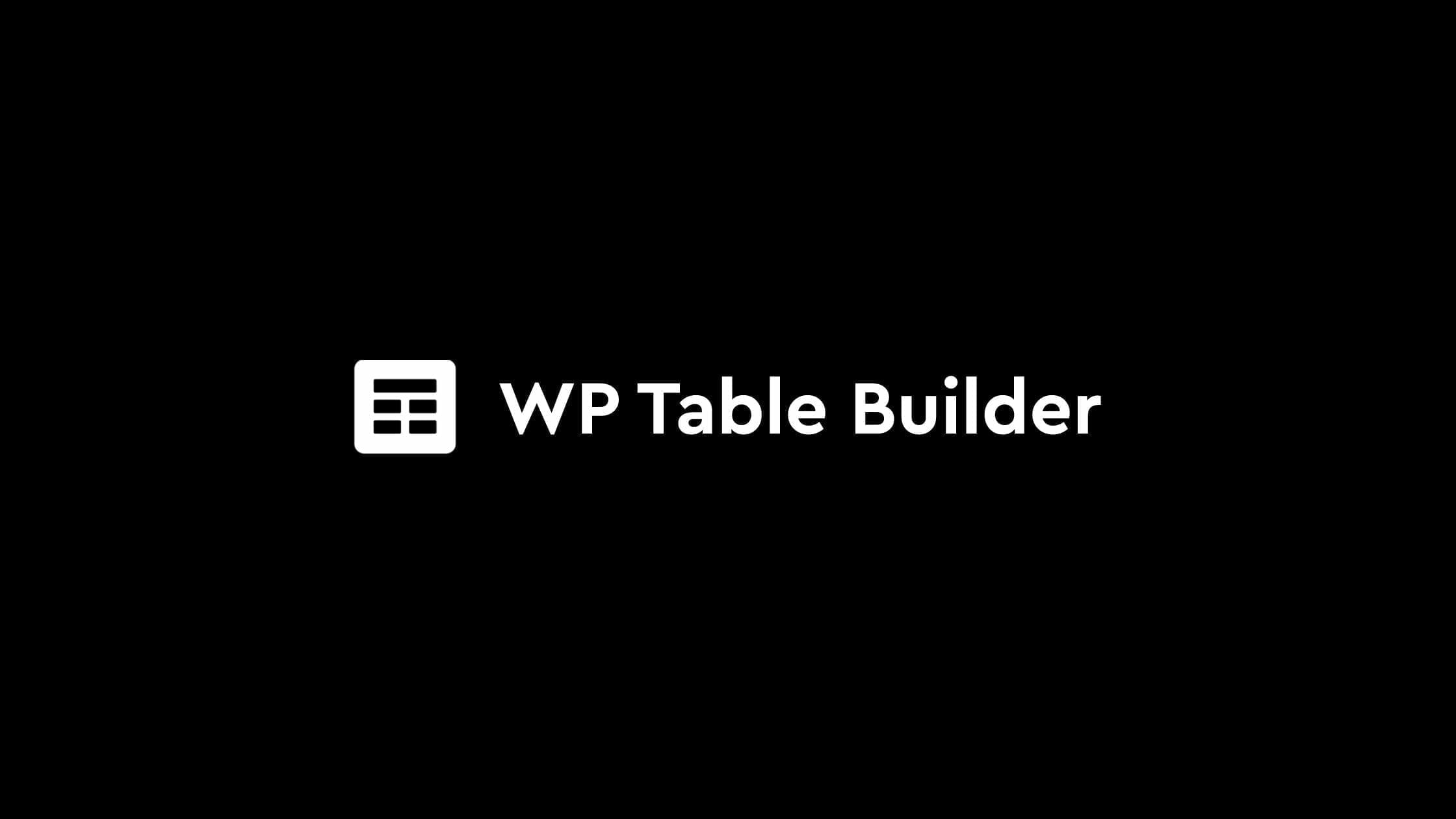 wp table builder banner