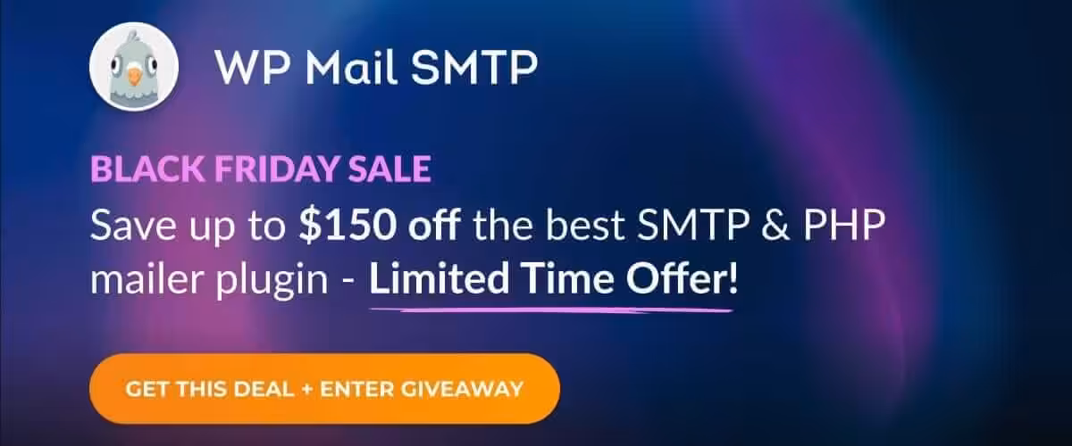 wpmail smtp banner