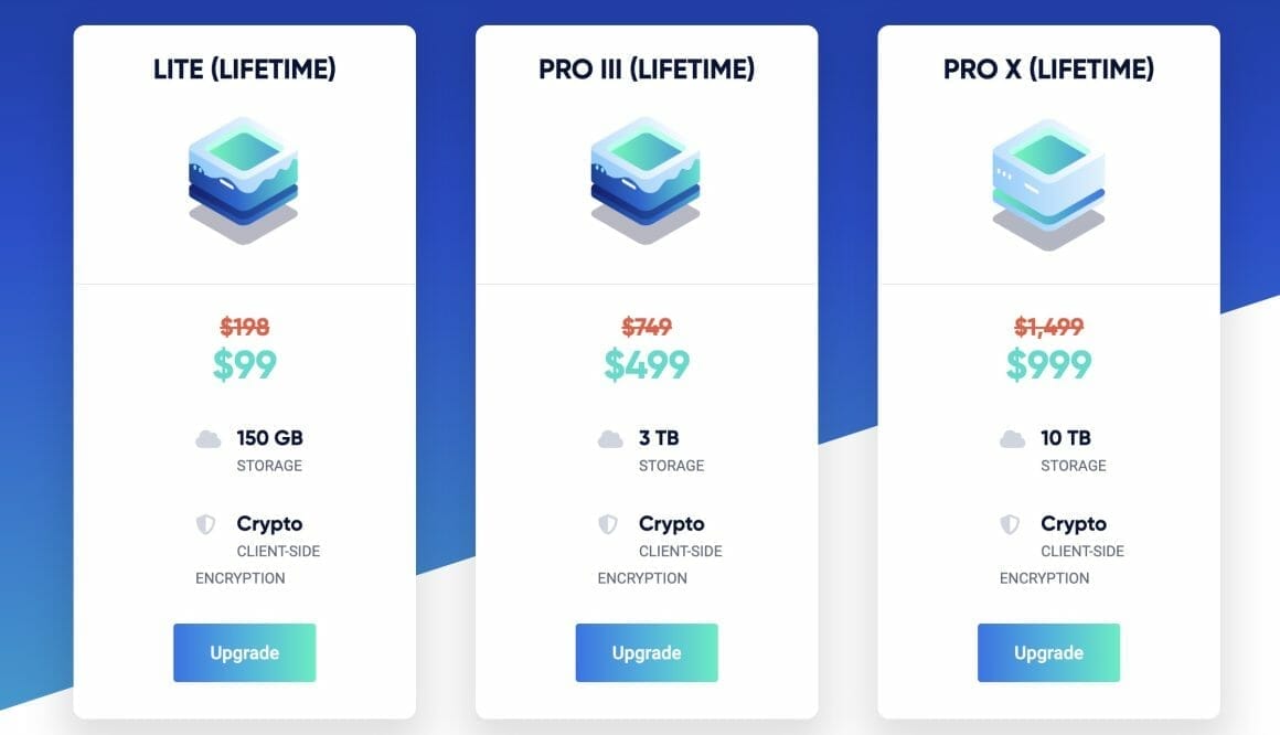 icedrive cloud storage lifetime deals