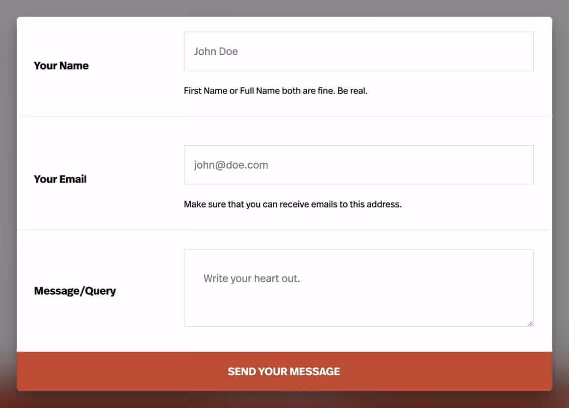 Contact Form 2 Final