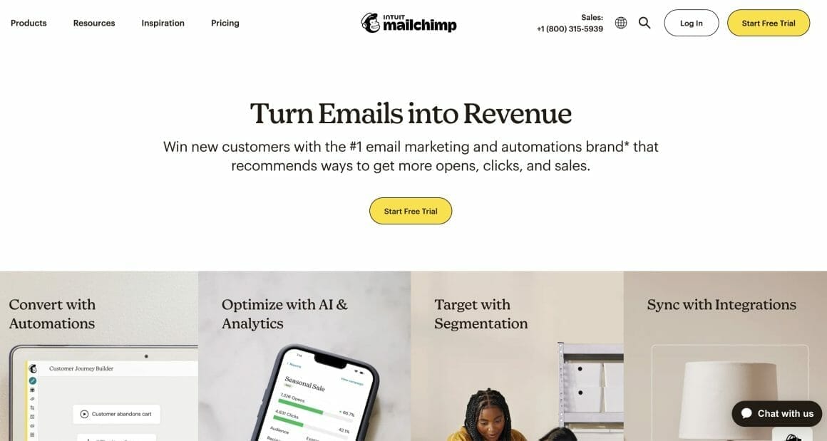 Mailchimp Home