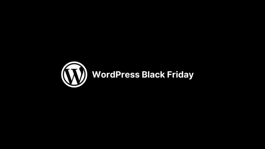 WordPress Black Friday