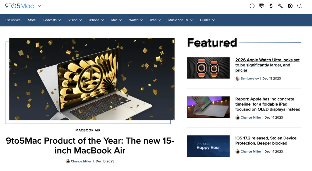 9to5Mac Apple News Mac Rumors Breaking All Day 2023 12 003639