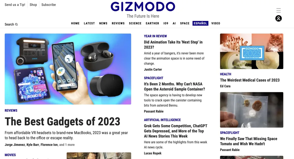 Gizmodo The Future Is Here 2023 12 003617