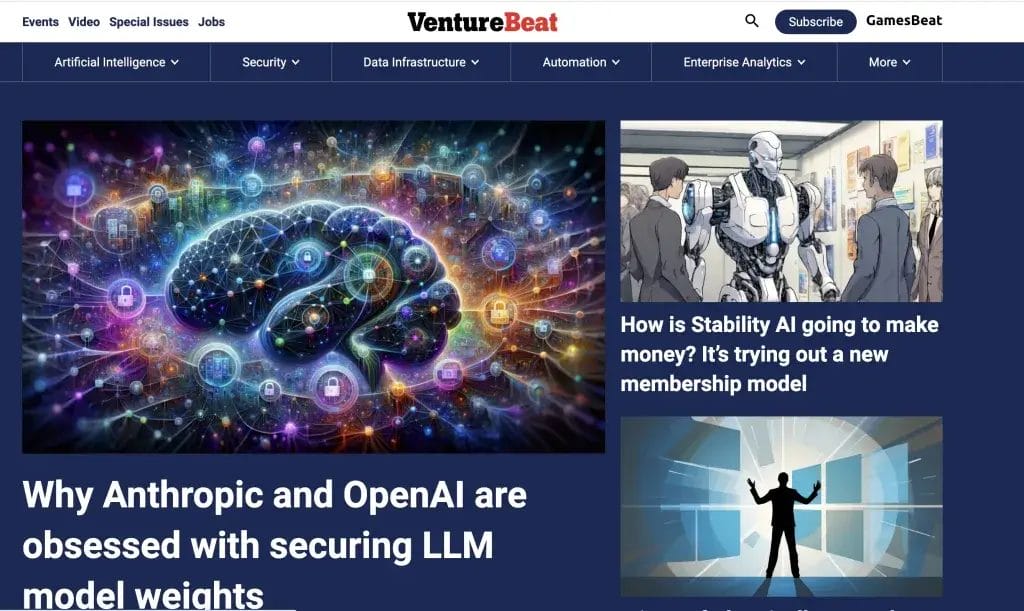 VentureBeat Transformative tech coverage that matters 2023 12 003631