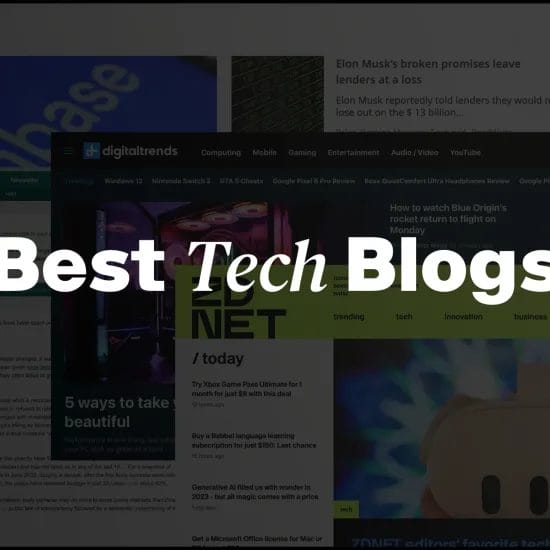 best tech blogs featured image