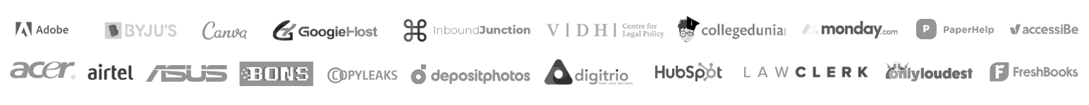 Trusted by IBM, Adobe, HubSpot, Canva and more