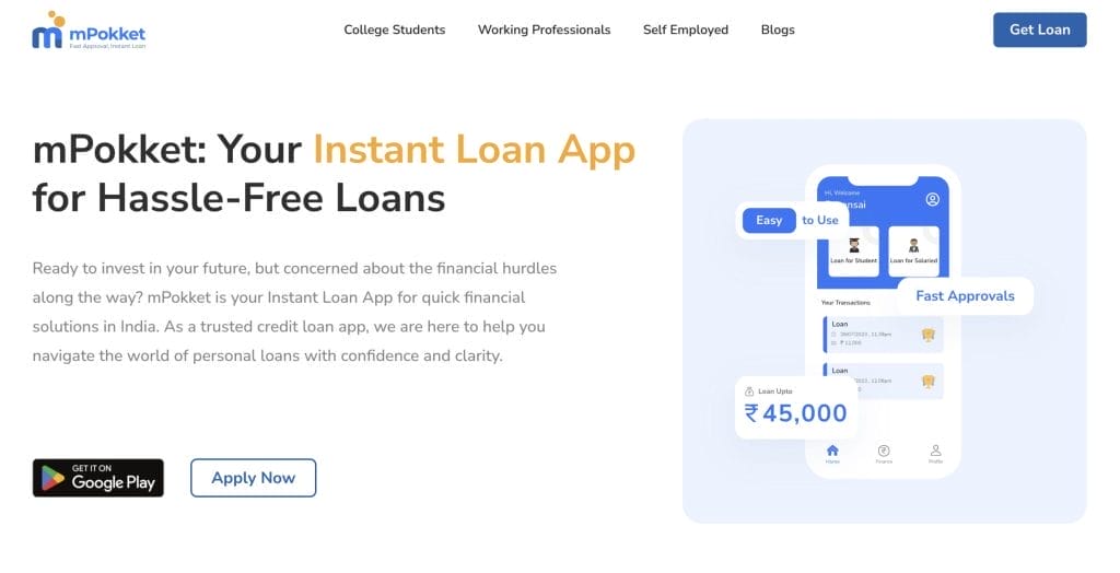 mPokket Trusted Instant Loan App in India for Hassle Free Loans 2024 05 004395