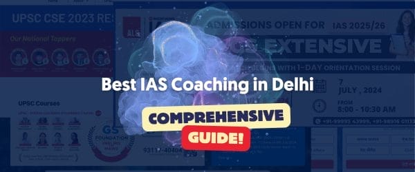 Best IAS Coaching in Delhi Banner