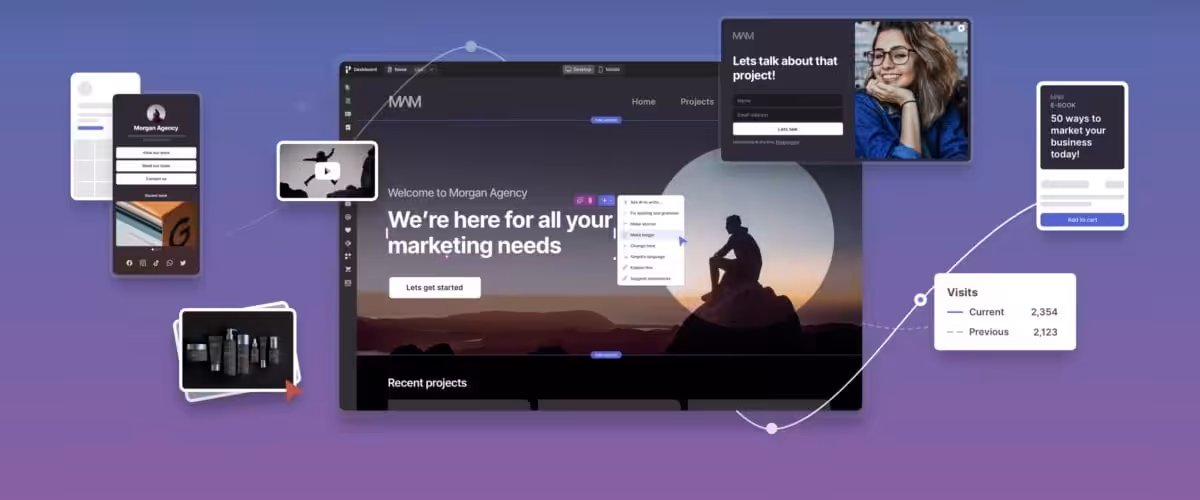 Pagecloud Website Builder Drag and drop publish for free GDtZXpmF