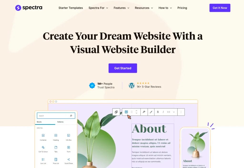 Website Builder Create Lightning Fast WordPress Websites
