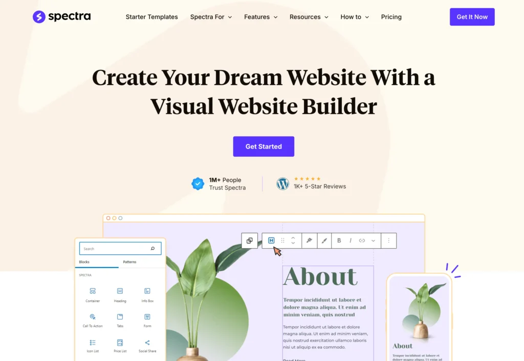 Website Builder Create Lightning Fast WordPress Websites