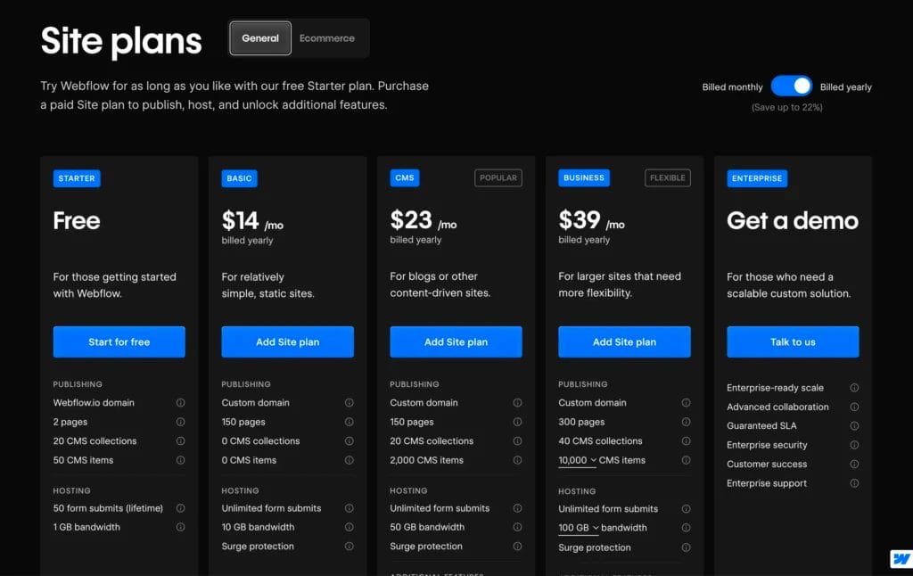 Webflow or Wix?