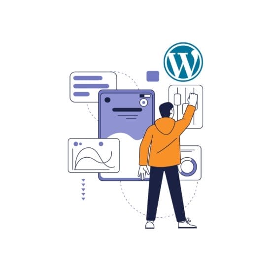 headless wordpress graphic