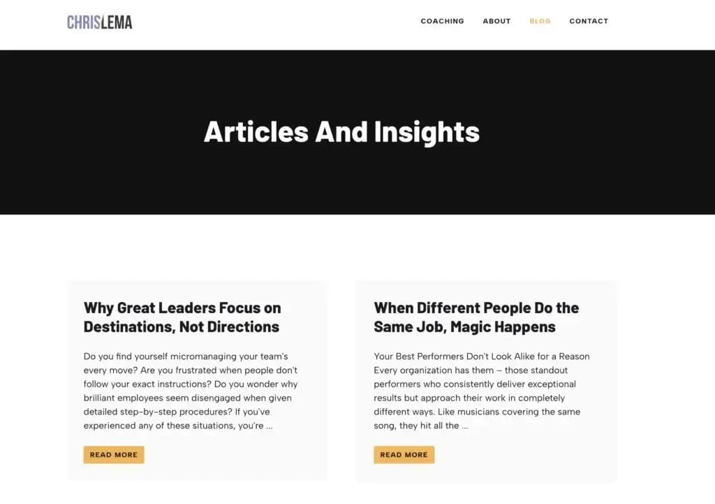 Blog Posts Articles And Insights From Chris Lema2025