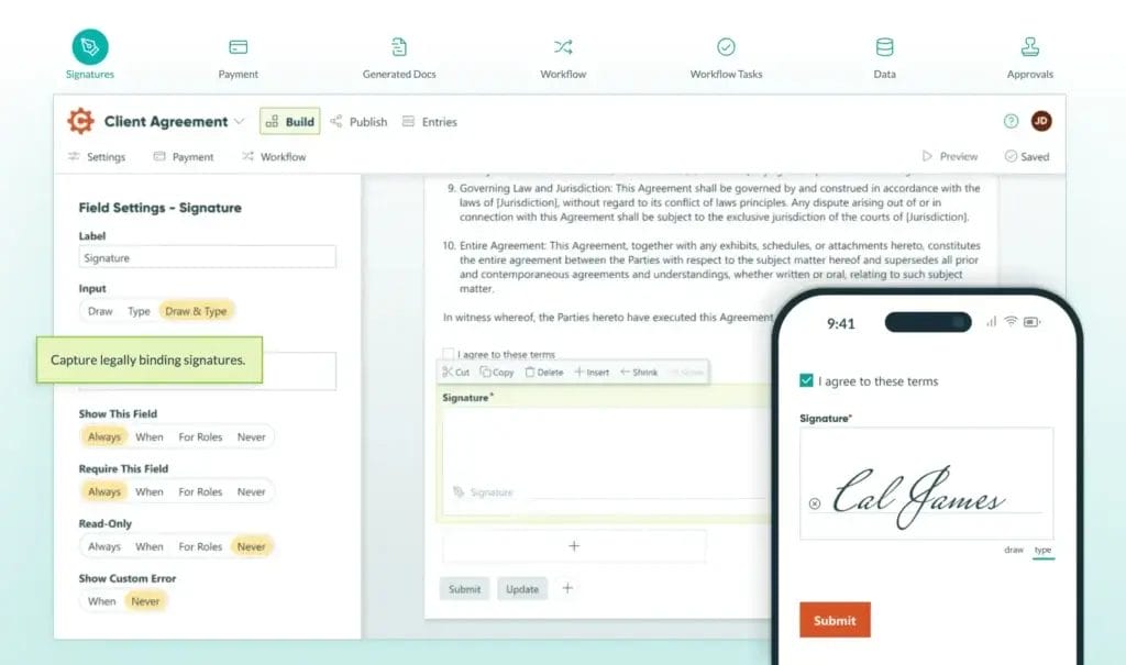 Free Online Form Builder With Workflow Automation2025