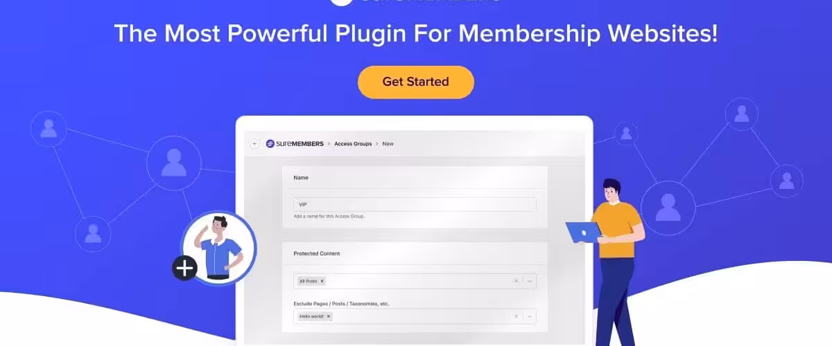 The most powerful plugin for Membership Websites