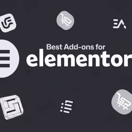 Elementor add-ons logo and icons